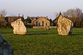 Avebury Chapel (1670), gebouwd uit brokstukken van prehistorische megalieten