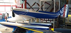 Supermarine S.6A, N248 exposé au Solent Sky museum.