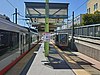 Trains at Le Conte station, 2021