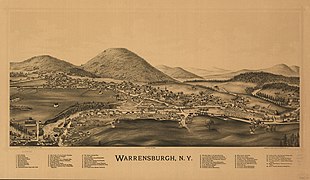 Warrensburgh, New York published by L.R. Burleigh 1891