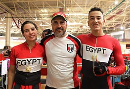 Ebtisam Zayed (l.), Ahmed Elsenfawi (r.)