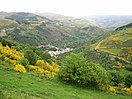 Valle del Río Navia, con la Puebla en el fondo