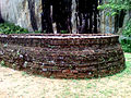 Apsidal stupa walls at Gurubhaktulakonda monastery