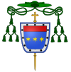 Blason de l'archevêque Pierre d'Aigrefeuille