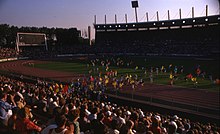 Leichtathletik-Weltcup im Rheinstadion 1977 – Schlussfeier