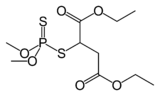 Malathion, a popular insecticide.