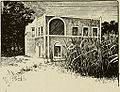 The guest house of the Sultan of Lahej, based on an 1898 photograph by Henry Ogg Forbes, from The Natural History of Socotra and Abd-el-kuri