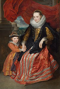 Suzanne Fourment et sa fille 1621, Washington