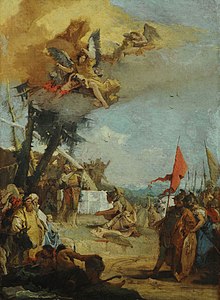 Sacrifice de Melchisédech Giambattista Tiepolo, v. 1740 Musée national des Beaux-Arts (Argentine)[7]