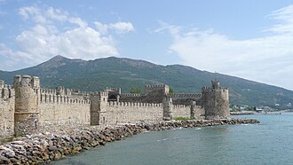 Castelo dos cruzados em Mamure, distrito de Anamur