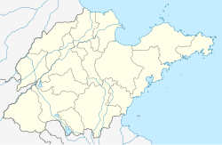 Qingdao is located in Shandong