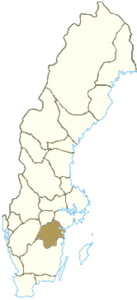Östergötland – Localizzazione