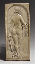 Nu femení del darrere, d'Albert Dürer.