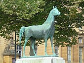 Christopher Fratin, Horse, c. 1850, bronze, animalier, Metz, France – Animal art