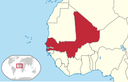 Lokacija Malijske Federacije