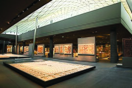 Salle des mosaïques byzantines