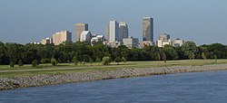 Skyline of Oklahoma Lakanbalen