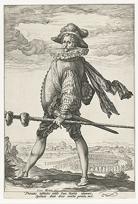 Capitaine d'infanterie, 1587