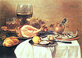 La table, Pieter Claesz (1645).