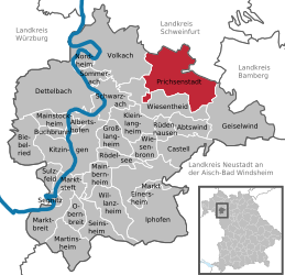 Prichsenstadt – Mappa
