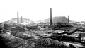 Pumpherston ile shale retorts, Scotland, 1922