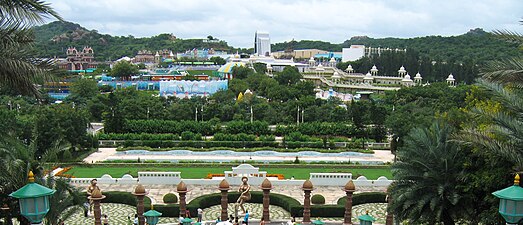 Ramoji Film City, Hyderabad - views from Ramoji Film City