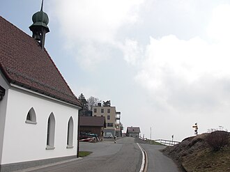 Passhöhe St. Anton, Blick Richtung Nordosten