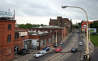 Former depot in Krzystofa Kolumba Street