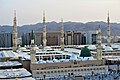 Mauzoleu el-Mesxhid en-Nebevi kushtuar profetit Muhamed në Medinë, Arabia Saudite.