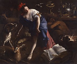 The Sorceress (1685-1695) by Bartolomeo Guidobono