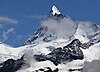 Finsteraarhorn und Finsteraarjoch (links) von Nordnordwesten (2007)