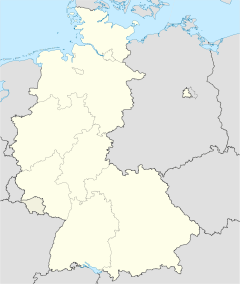 Mapa lokalizacyjna Niemiec