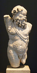 Papposilène de la Via Flavia, copie d'une statue hellénistique.