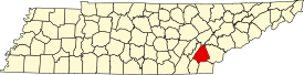 Koort vun McMinn County