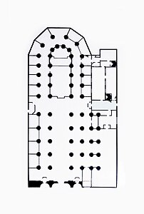 Plan of Saint-Merri