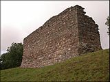 Rothes Castle from the East