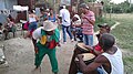 Un ceremonia de Santería in Mantilla, Havana, Cuba