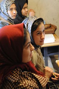 School girls in Herat, Afghanistan