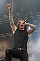 O vocalista Tim Lambesis no Full Force 2007.