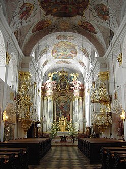 Interior of the cathedral