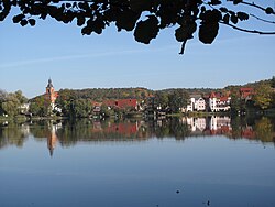 Skats uz Bukovu no Bukovezera puses