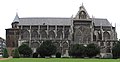 2012 : église de l'ancienne abbaye Saint-Jacques de Liège partiellement détruite.