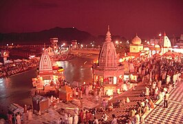 Sandhya Aarti, Haridwar.