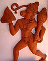 Hanuman in terracotta (Thailand)