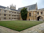 Merton College, South Range Hall, Front Quadrangle