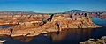 Gunsight Butte seen from the west at Alstrom Point