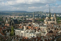 Skyline of Dijon