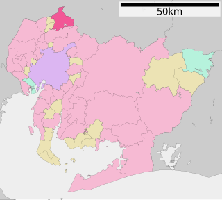 犬山市位置図