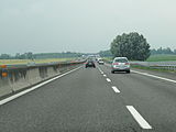 Die Autobahn bei Rovigo