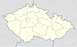 Zlin na mapi Češke